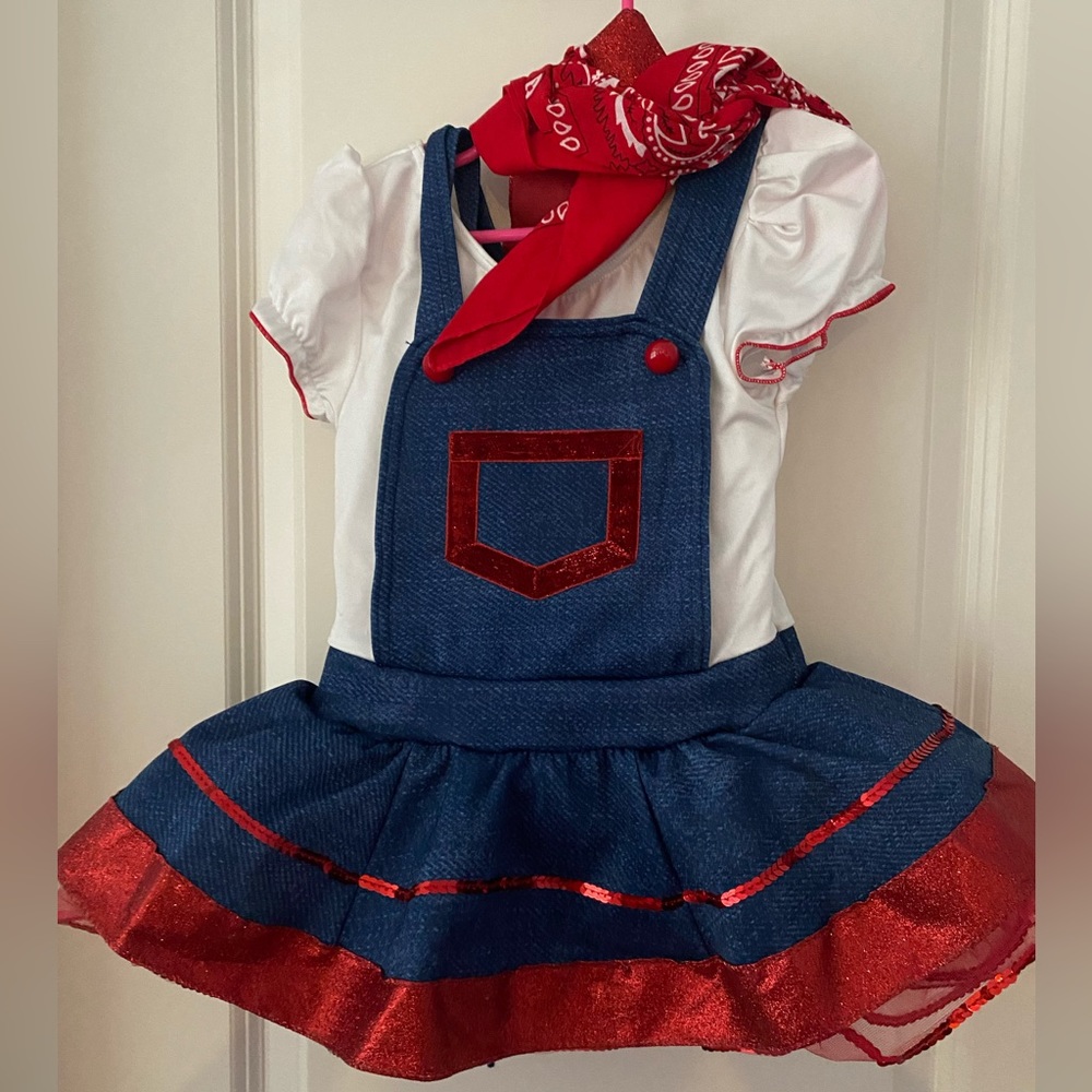 Cowgirl dance costume